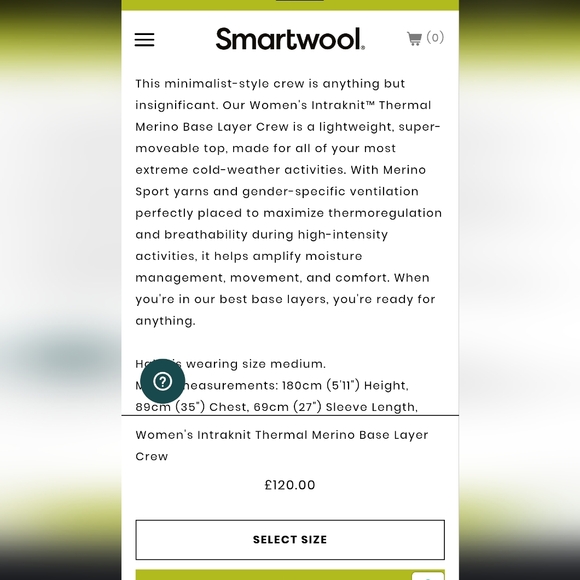 Smartwool Intraknit Merino Wool Blend Sleek Wicking Base Layer Large - Picture 8 of 8